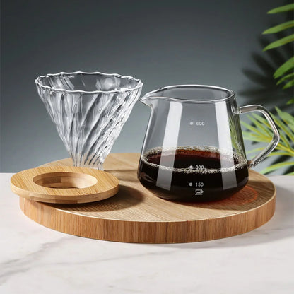 Pour Over Coffee Maker Set