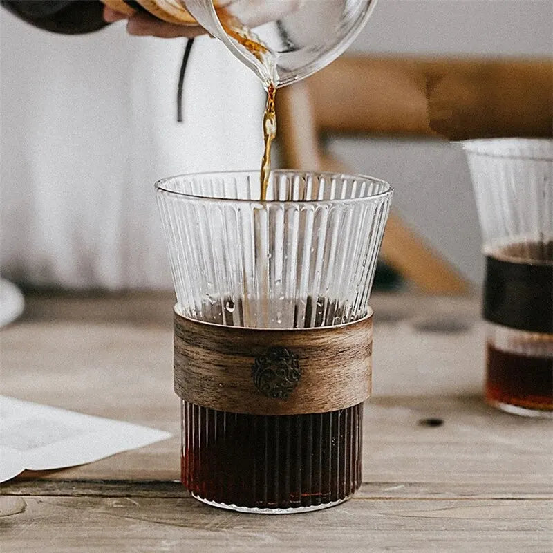 Japanese Style Glass Coffee Mug