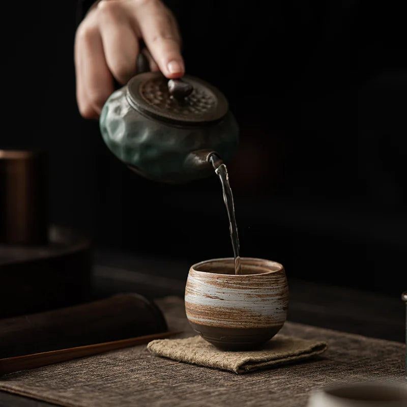 Handmade Stoneware Tea Cup