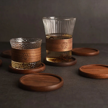 Wooden Coffee Cup Pad