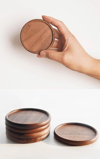 Wooden Coffee Cup Pad